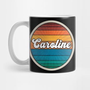 Caroline Vintage Name Mug